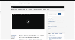 Desktop Screenshot of harekrishnas.org